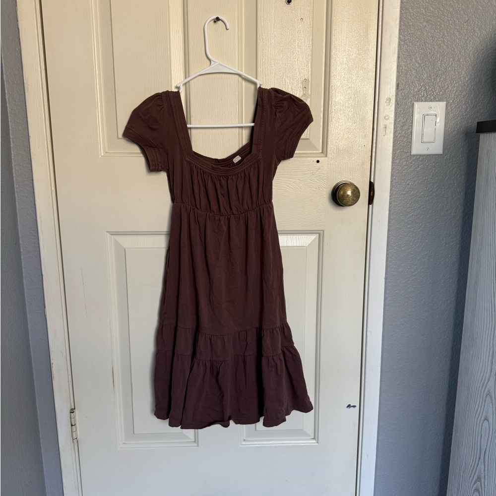 Energie Casual Dress in Elegant Brown